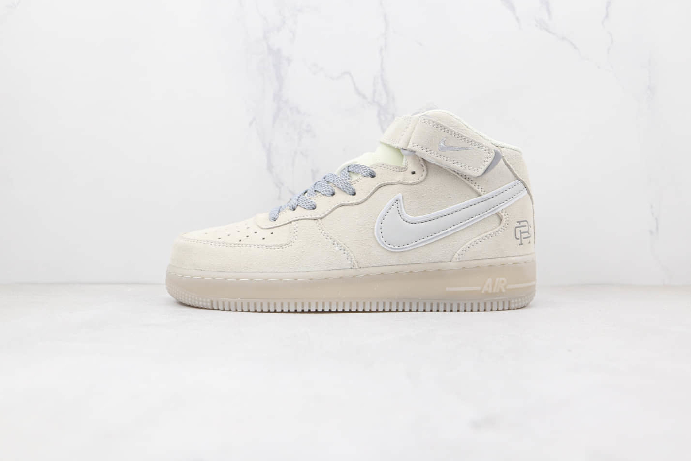 Reigning Champ x Nike Air Force 1 07 Mid Brown Light Grey - GB0902-112