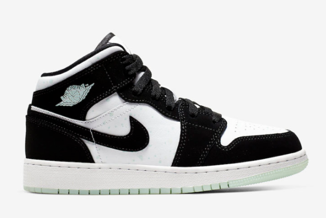 Air Jordan 1 Mid SE GS 'Panda' BQ6931-103 - Stylish and Trendy Sneakers for Kids