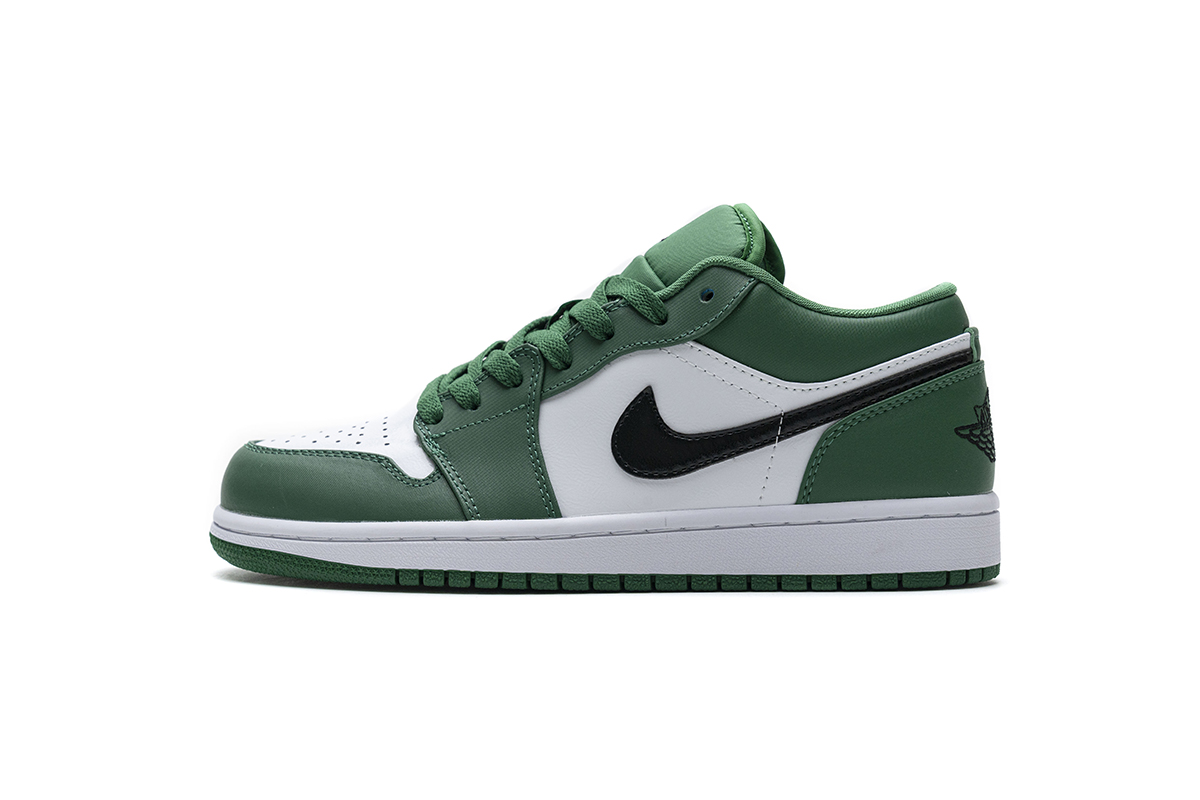 Air Jordan 1 Low Pine Green Shoes | 553558-301 | Authentic Quality